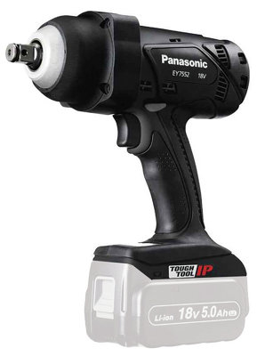 Panasonic EY7552XT 1/2in Heavy-Duty Impact Wrench & Systainer Case 18V Bare