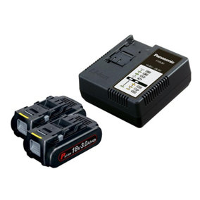 Panasonic EYC953B32 EYC954B32 Battery & Charger Kit 18V 2 x 3.0Ah Li-ion PANC953B32