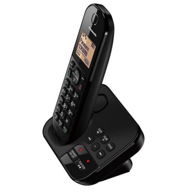 Panasonic KX-TGC422EB Black Twin Digital Cordless Phone - Box Damaged