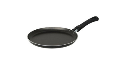 Pancake Crepe Pan Frypan Shallow Rim 25cm Diameter Non Stick