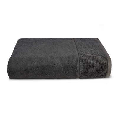 Panda Bamboo Bath Sheet Urban Grey