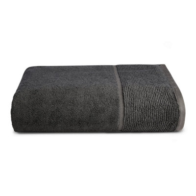 Panda Bamboo Bath Towel Urban Grey