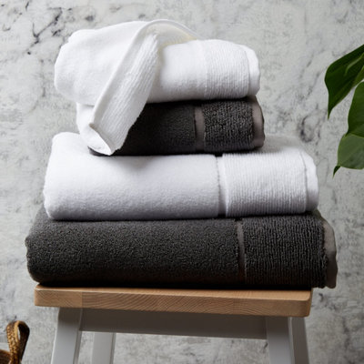 Panda Bamboo Bath Towel Urban Grey - 4