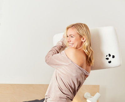 Panda Memory Foam Bamboo Pillow - 4
