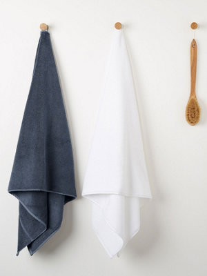 Panda Zero-Twist Bamboo Bath Towel ink - 4