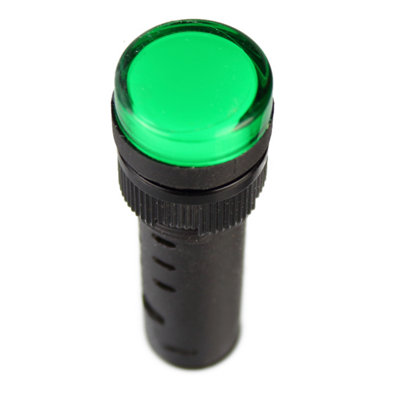 panel-mount-indicators-16mm Green