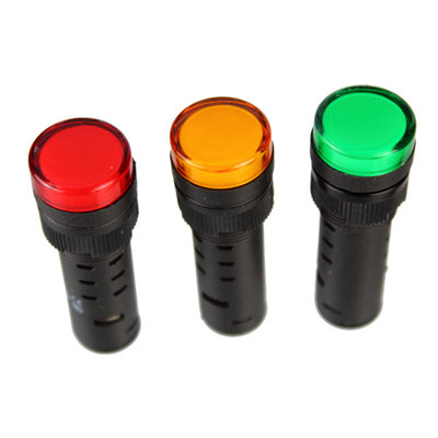 panel-mount-indicators-16mm Red