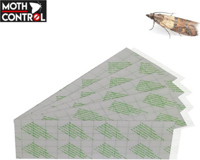 Pantry Moth Trap Refill Pads (10pk) Demi Diamond Sticky Pheromone Glue ...