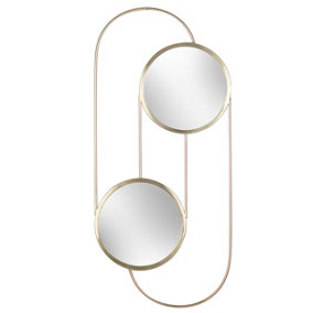 Paoletti Abstract Double Wall Mounted Mirror