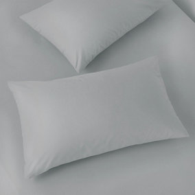 Paoletti Bamboo Cotton Blend Housewife Pillowcase Pair