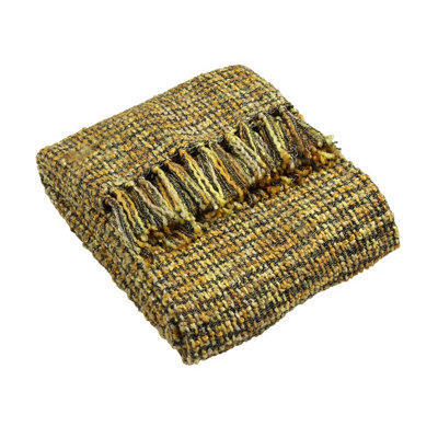 Paoletti Baoli Woven Fringed Throw