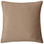 Paoletti Bloomsbury Cut Velvet Piped Feather Filled Cushion