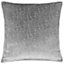 Paoletti Bloomsbury Soft Cut Velvet Piped Polyester Filled Cushion