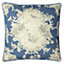 Paoletti Burford Floral Velvet Polyester Filled Cushion