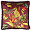 Paoletti Cahala Tropical Velvet Polyester Filled Cushion