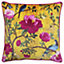 Paoletti Chinoiserie Floral Piped Polyester Filled Cushion