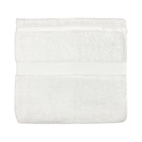 Paoletti Cleopatra Egyptian Hand Towel, Egyptian Cotton, White