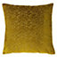 Paoletti Delphi Velvet Jacquard Feather Filled Cushion