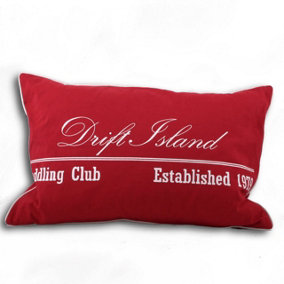 Paoletti Drift Island Piped Polyester Filled Cushion