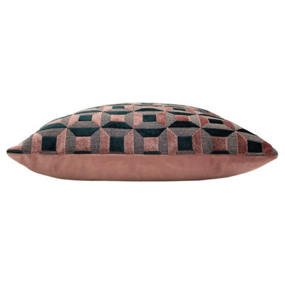 Paoletti Empire Geometric Jacquard Polyester Filled Cushion