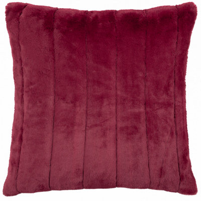 Paoletti Empress Faux Fur Feather Filled Cushion