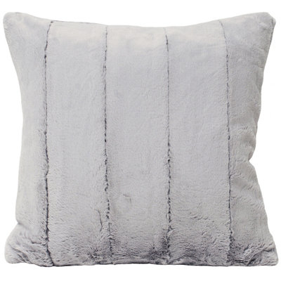 Paoletti Empress Faux Fur Polyester Filled Cushion