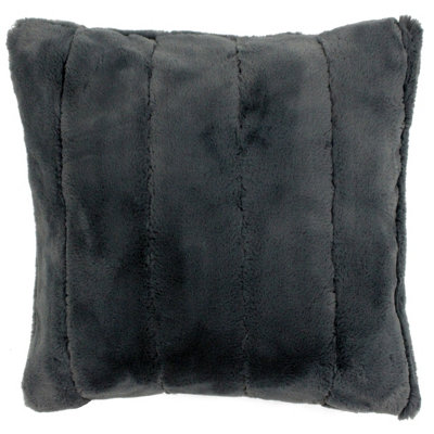 Paoletti Empress Faux Fur Polyester Filled Cushion