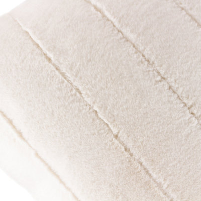 Paoletti Empress Large Faux Fur Polyester Filled Cushion
