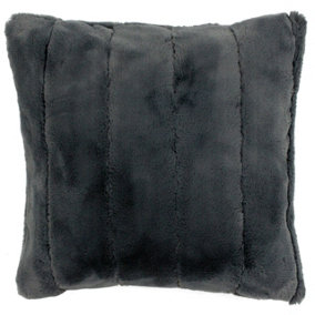 Paoletti Empress Large Faux Fur Polyester Filled Cushion