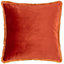 Paoletti Freya Reversible Velvet Polyester Filled Cushion