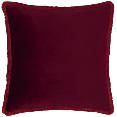 Paoletti Freya Reversible Velvet Polyester Filled Cushion