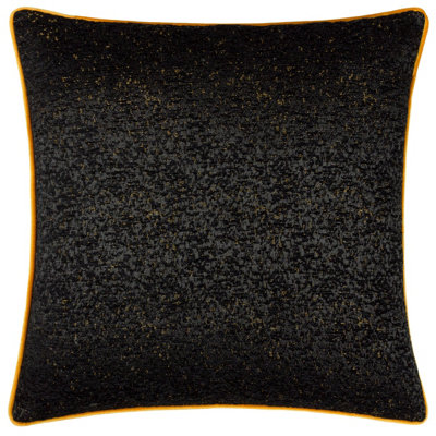 Paoletti Galaxy Chenille Piped Feather Filled Cushion