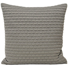 Paoletti Honeycomb Quilted Cushion Cover