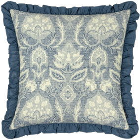 Paoletti Kirkton Floral Fringed Polyester Filled Cushion