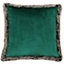 Paoletti Kiruna Faux Fur Velvet Polyester Filled Cushion
