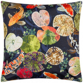 Paoletti Koi Pond Abstract Outdoor Polyester Filled Cushion