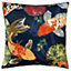 Paoletti Koi Pond Printed Polyester Filled Cushion