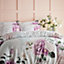 Paoletti Krista Floral 100% Cotton Duvet Cover Set