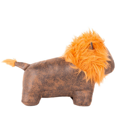 Riva Paoletti Schnauzer Dog Novelty Doorstop - Grey Herringbone Fabric - Heavyweight Sand And - View #11