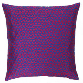 Paoletti Louvre Geometric Feather Filled Cushion