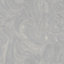 Paoletti Luxe Marble Grey Embossed Metallic Vinyl Wallpaper Sample
