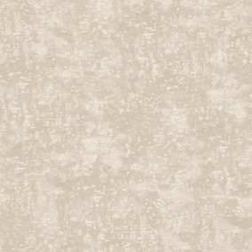 Paoletti Luxe Symphony Champagne Gold Embossed Metallic Vinyl Wallpaper Sample