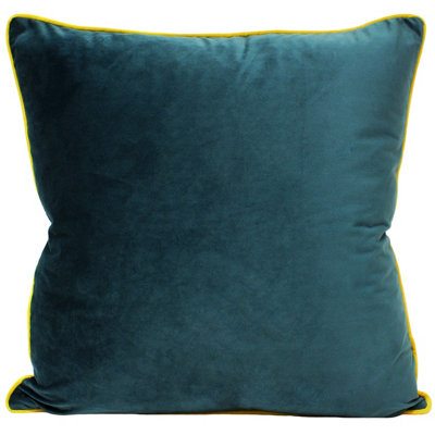 Paoletti Meridian 55X55 FEATHCUSH CHA, Dove Silver/Dark Grey, 55 x 55 cm