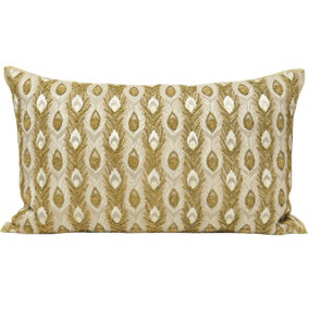 Paoletti Midas Embroidered Polyester Filled Cushion