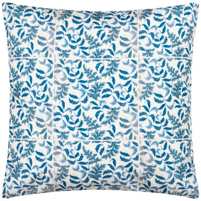 Paoletti Minton Tiles UV & Water Resistant Outdoor Polyester Filled Cushion