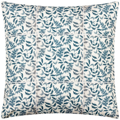 Paoletti Minton Tiles UV & Water Resistant Outdoor Polyester Filled Cushion