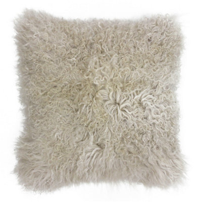 Mongolian wool outlet cushion