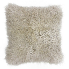Paoletti Mongolian Sheepskin Cushion Cover