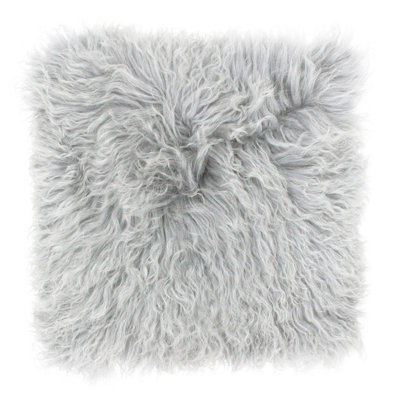 Paoletti Mongolian Sheepskin Feather Filled Cushion