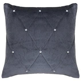 Paoletti New Diamante Embellished Cushion Cover
